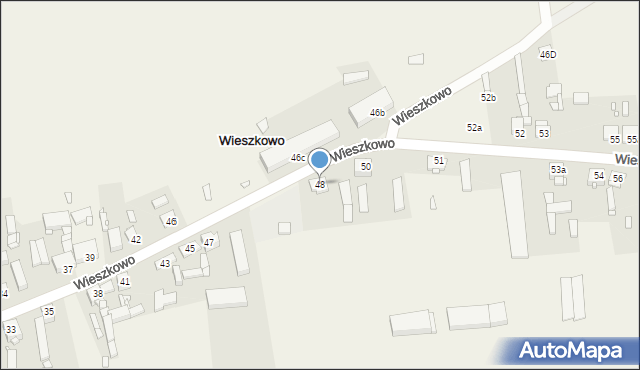 Wieszkowo, Wieszkowo, 48, mapa Wieszkowo