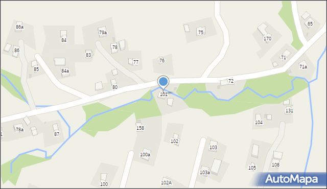 Wietrzno, Wietrzno, 101, mapa Wietrzno
