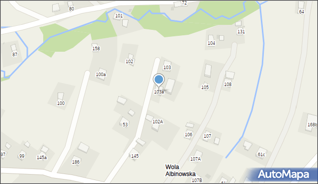 Wietrzno, Wietrzno, 103a, mapa Wietrzno