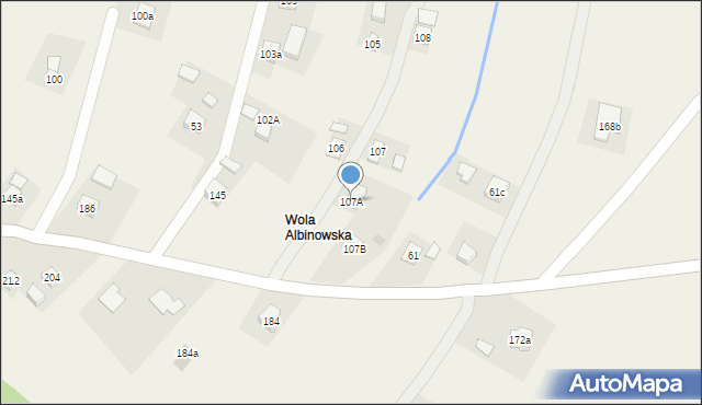 Wietrzno, Wietrzno, 107A, mapa Wietrzno