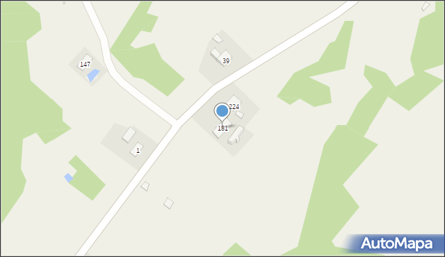 Wietrzno, Wietrzno, 181, mapa Wietrzno