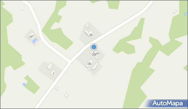 Wietrzno, Wietrzno, 224, mapa Wietrzno