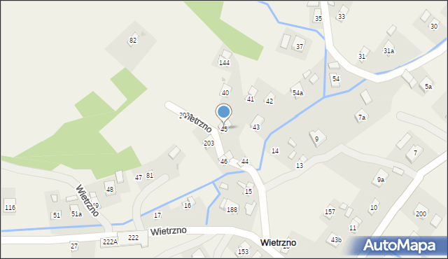 Wietrzno, Wietrzno, 45, mapa Wietrzno