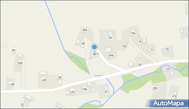 Wietrzno, Wietrzno, 85, mapa Wietrzno