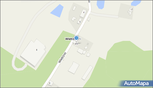 Wietrzno, Wietrzno, 6/3, mapa Wietrzno