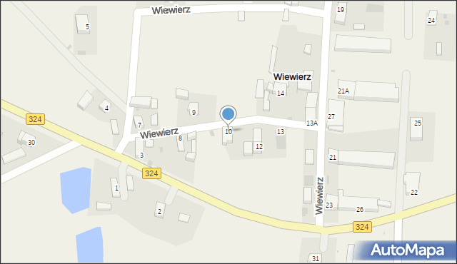 Wiewierz, Wiewierz, 10, mapa Wiewierz