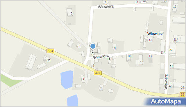 Wiewierz, Wiewierz, 7, mapa Wiewierz