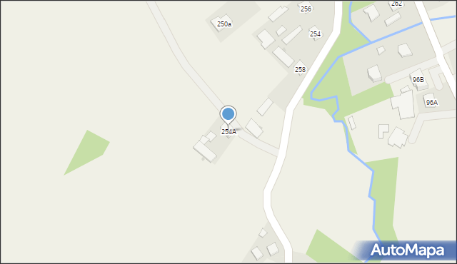 Wiewiórka, Wiewiórka, 254A, mapa Wiewiórka