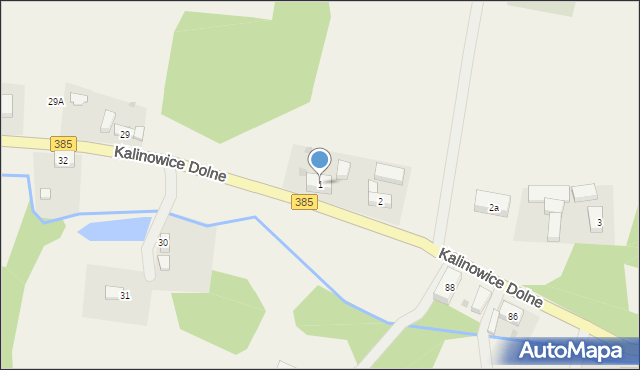 Wigańcice, Wigańcice, 1, mapa Wigańcice