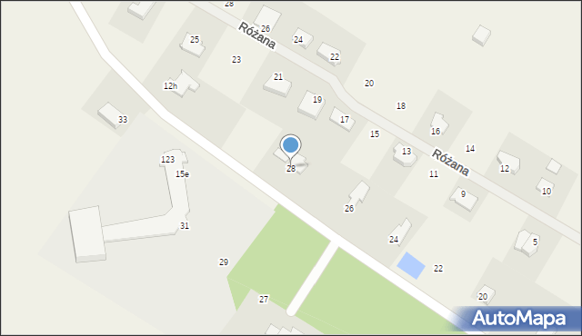 Wikielec, Wikielec, 12g, mapa Wikielec