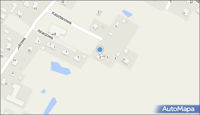 Wikielec, Wikielec, 47E, mapa Wikielec