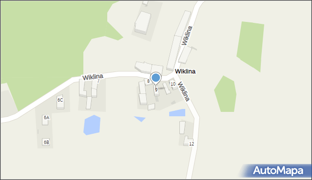 Wiklina, Wiklina, 9, mapa Wiklina