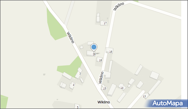 Wiklino, Wiklino, 19, mapa Wiklino