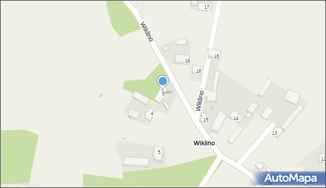 Wiklino, Wiklino, 3, mapa Wiklino