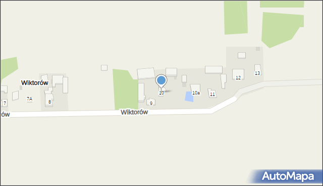 Wiktorów, Wiktorów, 10, mapa Wiktorów