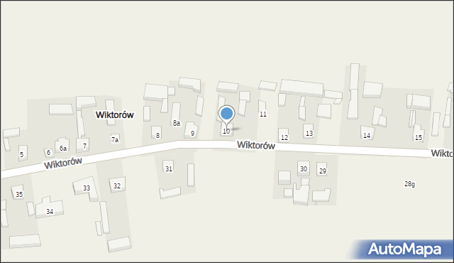 Wiktorów, Wiktorów, 10, mapa Wiktorów