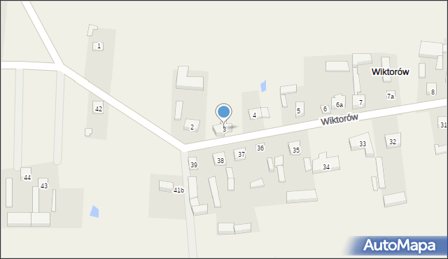 Wiktorów, Wiktorów, 3, mapa Wiktorów