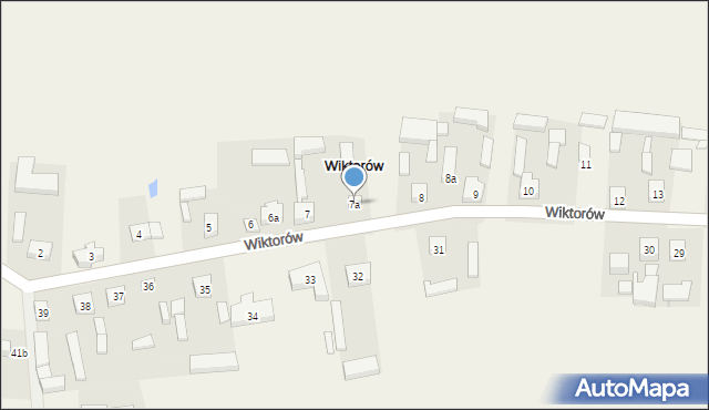 Wiktorów, Wiktorów, 7a, mapa Wiktorów