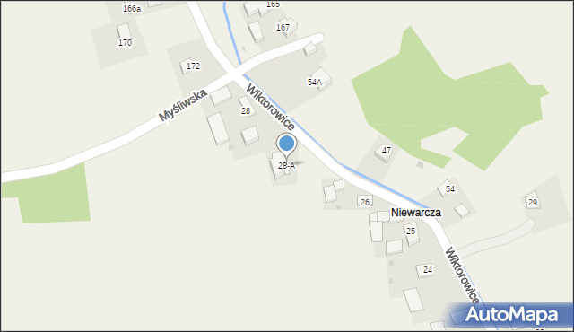 Wiktorowice, Wiktorowice, 28-A, mapa Wiktorowice