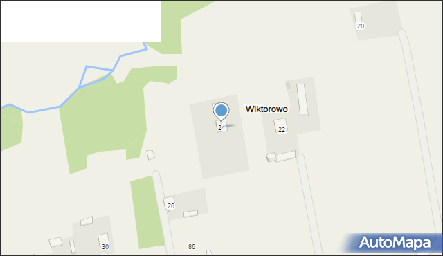 Wiktorowo, Wiktorowo, 24, mapa Wiktorowo