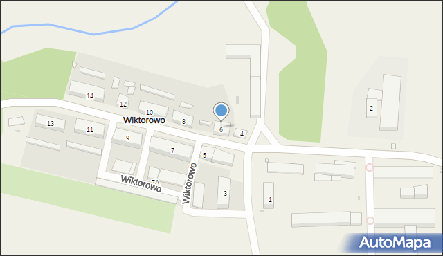 Wiktorowo, Wiktorowo, 6, mapa Wiktorowo