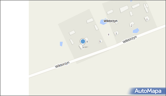 Wiktorzyn, Wiktorzyn, 7, mapa Wiktorzyn