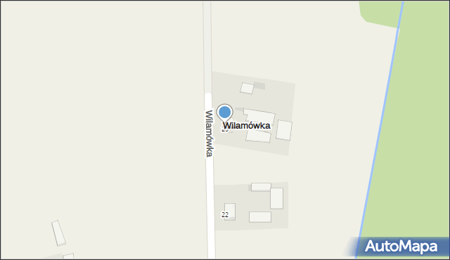 Wilamówka, Wilamówka, 23, mapa Wilamówka