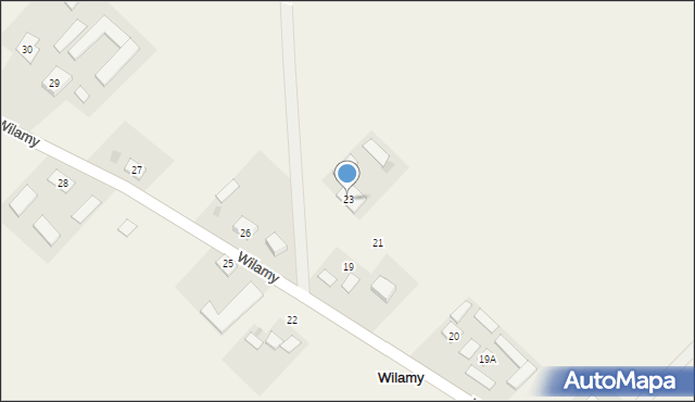 Wilamy, Wilamy, 23, mapa Wilamy