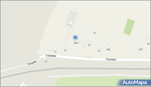 Wilanów, Wilanów, 82A, mapa Wilanów