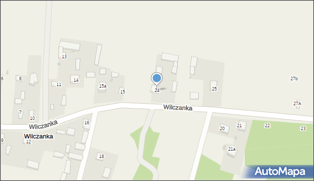 Wilczanka, Wilczanka, 24, mapa Wilczanka