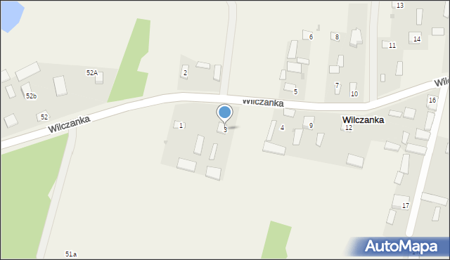 Wilczanka, Wilczanka, 3, mapa Wilczanka