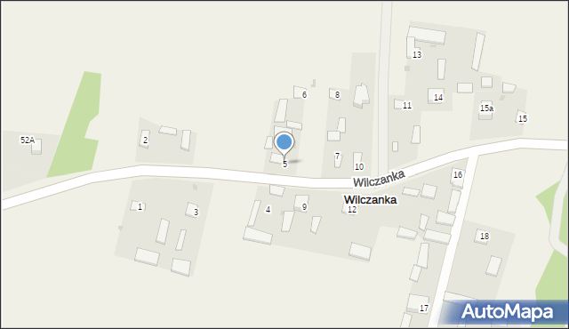 Wilczanka, Wilczanka, 5, mapa Wilczanka