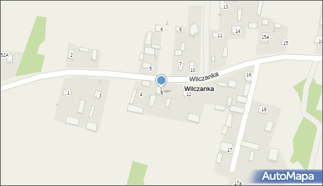 Wilczanka, Wilczanka, 9, mapa Wilczanka