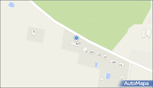 Wilczeniec Bogucki, Wilczeniec Bogucki, 3b, mapa Wilczeniec Bogucki