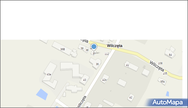 Wilczęta, Wilczęta, 37, mapa Wilczęta