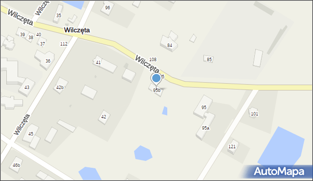 Wilczęta, Wilczęta, 95b, mapa Wilczęta