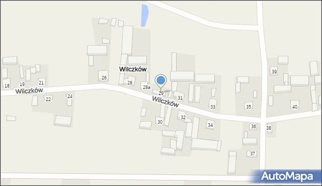 Wilczków, Wilczków, 29, mapa Wilczków