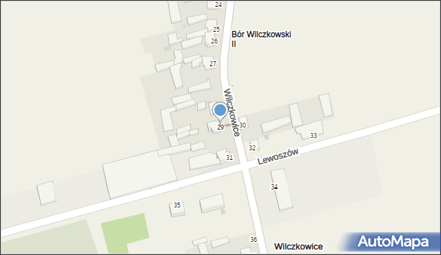 Wilczkowice, Wilczkowice, 29, mapa Wilczkowice