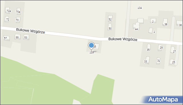 Wilczkowice, Wilczkowice, 119, mapa Wilczkowice