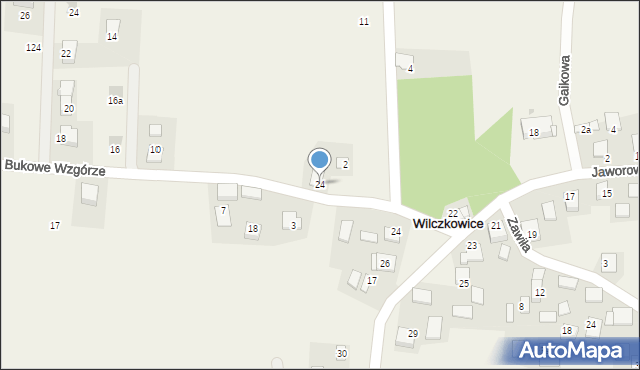 Wilczkowice, Wilczkowice, 24, mapa Wilczkowice