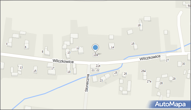 Wilczkowice, Wilczkowice, 12a, mapa Wilczkowice