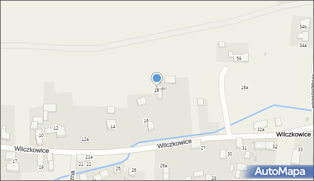 Wilczkowice, Wilczkowice, 18, mapa Wilczkowice