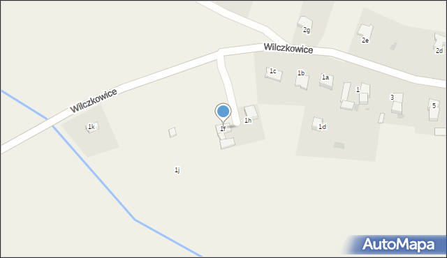 Wilczkowice, Wilczkowice, 1f, mapa Wilczkowice