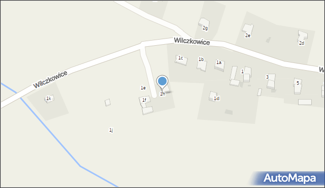 Wilczkowice, Wilczkowice, 1h, mapa Wilczkowice