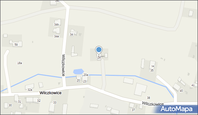 Wilczkowice, Wilczkowice, 24, mapa Wilczkowice