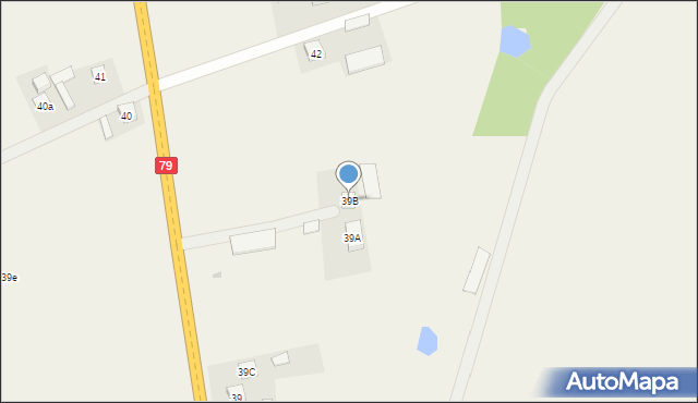 Wilczkowice Dolne, Wilczkowice Dolne, 39B, mapa Wilczkowice Dolne