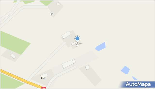 Wilczkowice Dolne, Wilczkowice Dolne, 64, mapa Wilczkowice Dolne