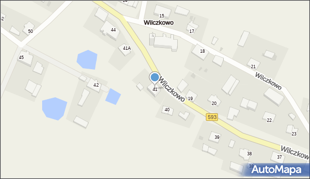 Wilczkowo, Wilczkowo, 41, mapa Wilczkowo