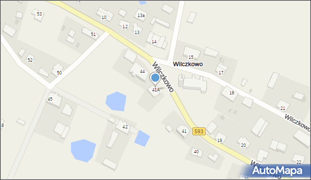 Wilczkowo, Wilczkowo, 41A, mapa Wilczkowo