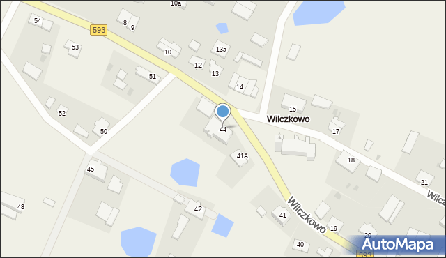 Wilczkowo, Wilczkowo, 44, mapa Wilczkowo
